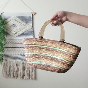 Boho Wicker Straw bag